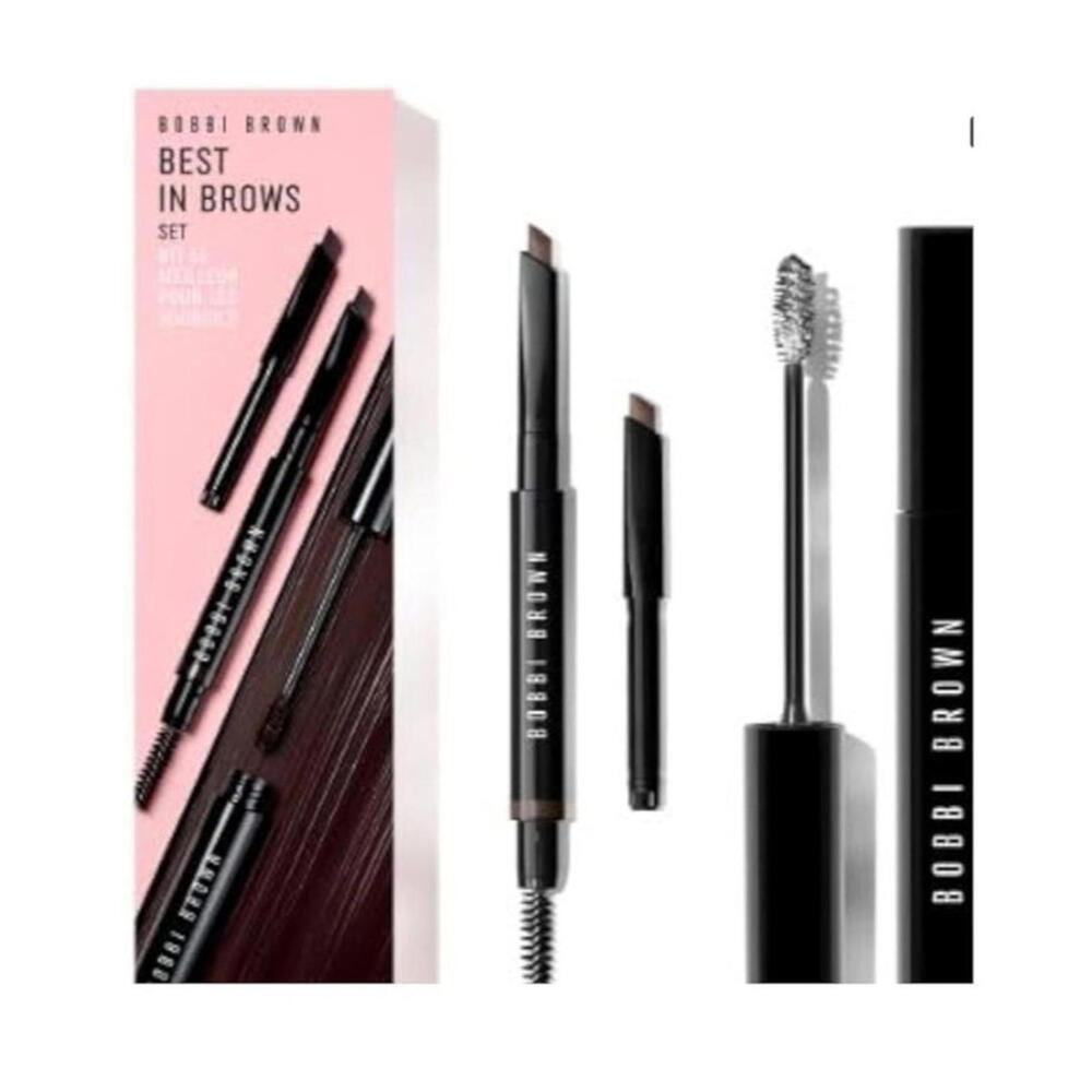 Bobbi Brown Best in Brows Set - Long-Wear Brow Pencil & Pencil Refill ~ Espresso